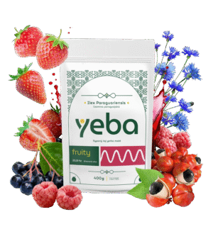 yeba <span style="color:#C0274C;">fruity</span>